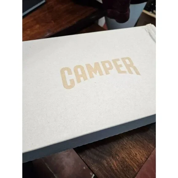 CAMPER Pim Pom Leather Sandals Womens Size 11 New in Box - Picture 8 of 9